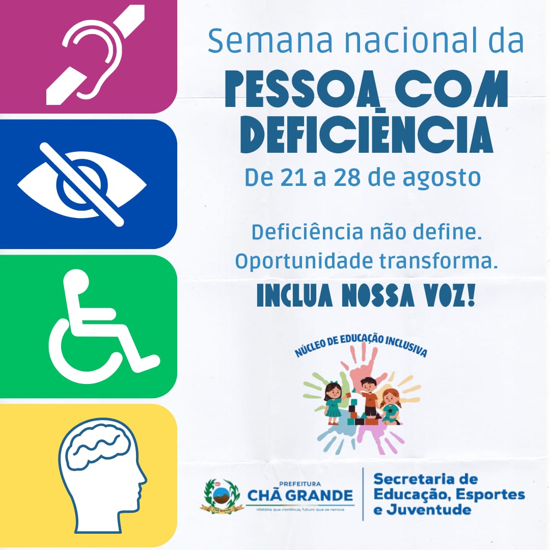 Semana da Pessoa com Deficiência Intelectual e Múltipla 2025